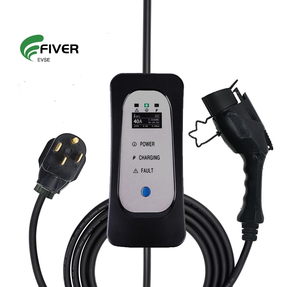 3 Phase Current Adjustable Model2 Type 1 Portable AC EV Chargers