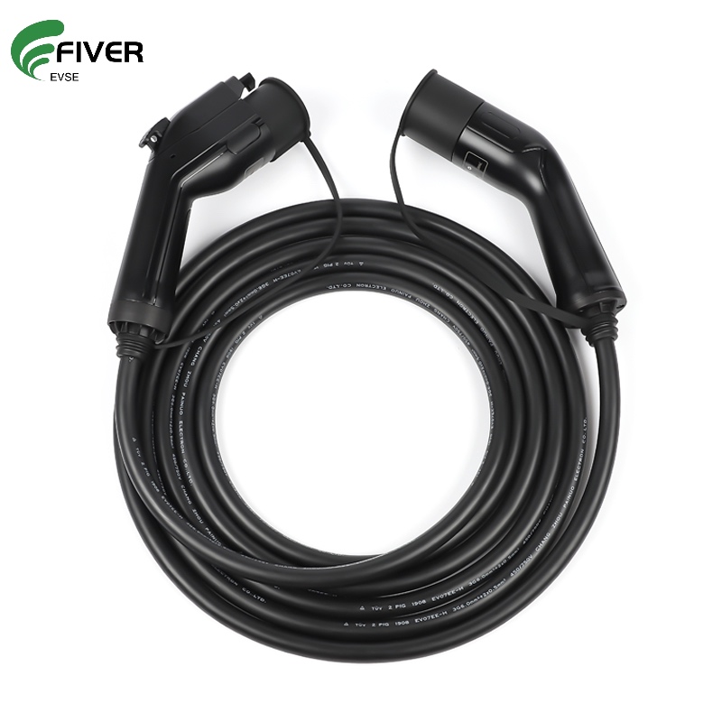 16A 1 Phase Mode 3 Type 1 to Type 2 EV Charging Cable
