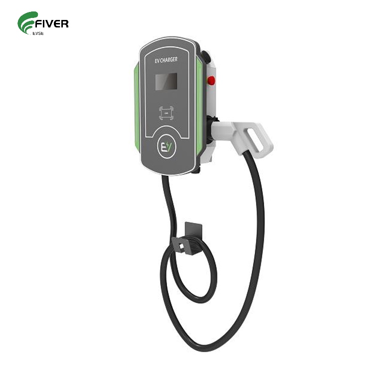 11KW 3 Phase Network Commercial AC Charger for Electric Cars with Built-in OCPP Controller