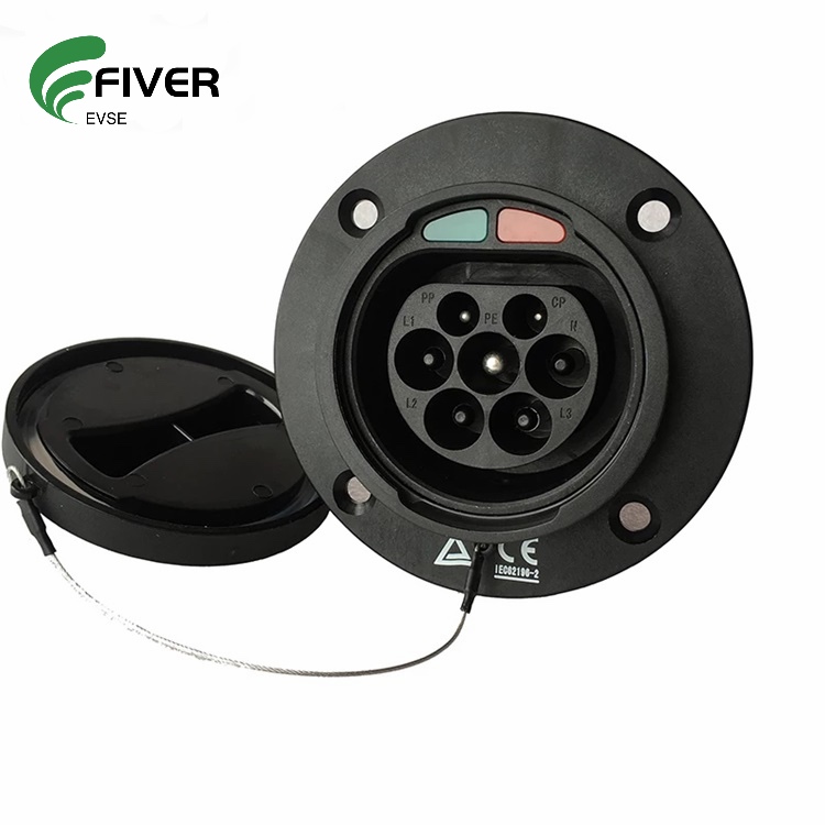 16A Type 2 AC Charging Socket Vehicle Side