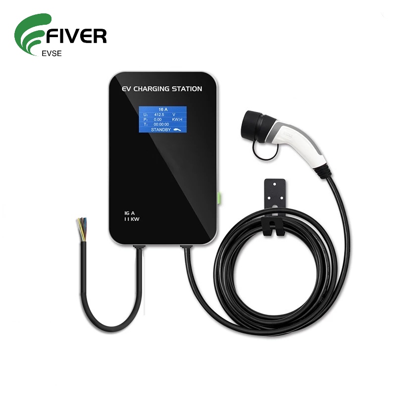3 Phase 16A 11KW Type 2 Electric Cars AC Charger, EVSE, Wallbox