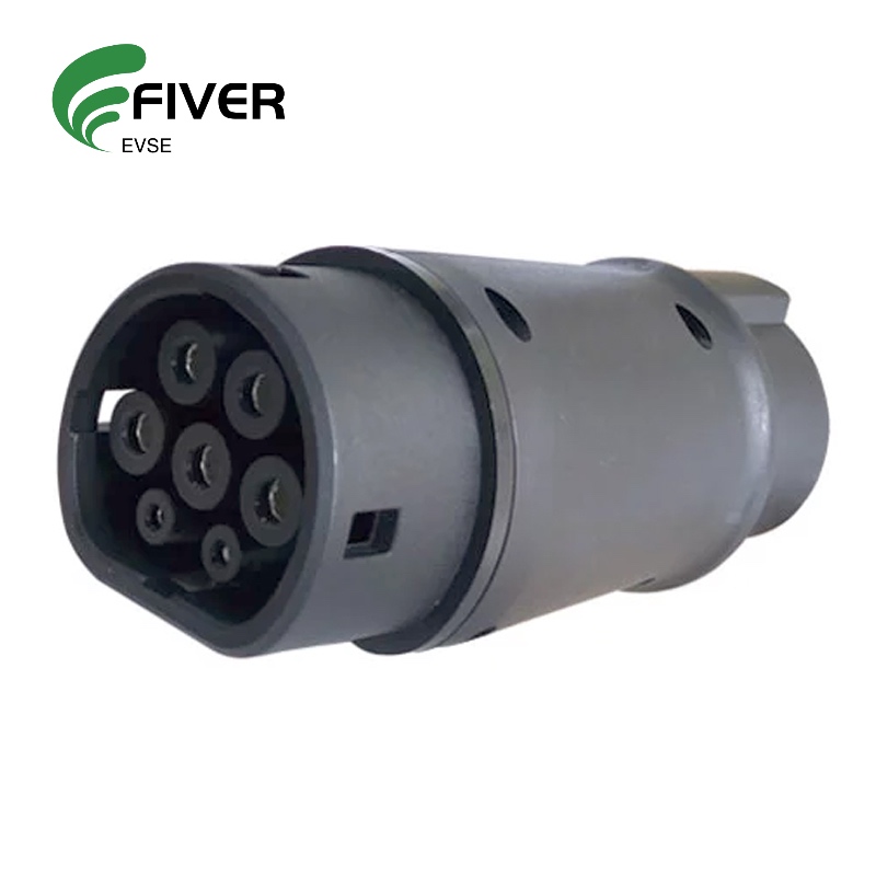Electric Vehicle Charging Adapter Barrel 32A EV Charger Connector Type