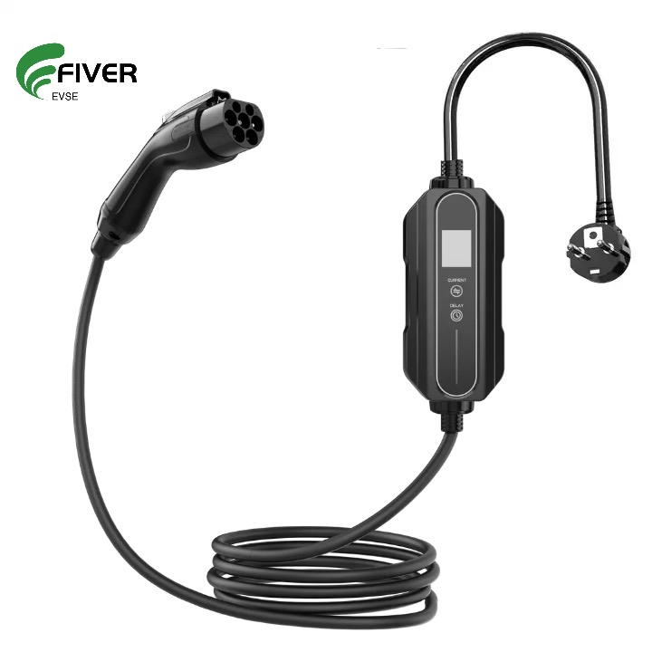 Factory OEM 16A/32A Portable Home EV Charger with GBT Plug