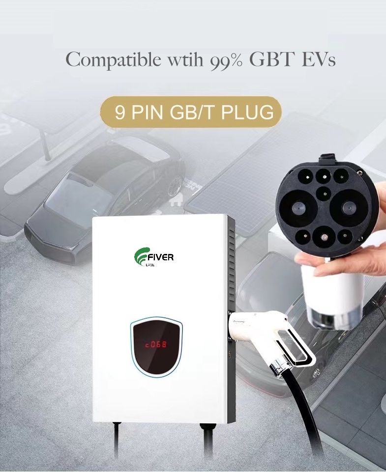 150-1000Vdc 40KW DC EV Charger with GBT Connector 