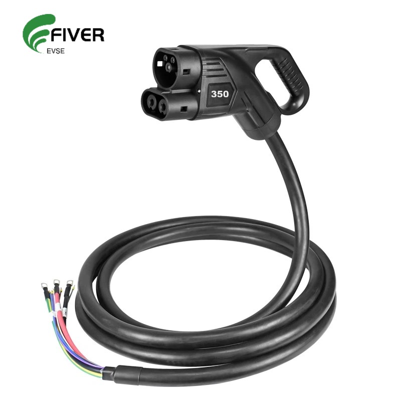 1000V 350A Electric Car Charging Connectors 350KW CCS2 Connector for Europe