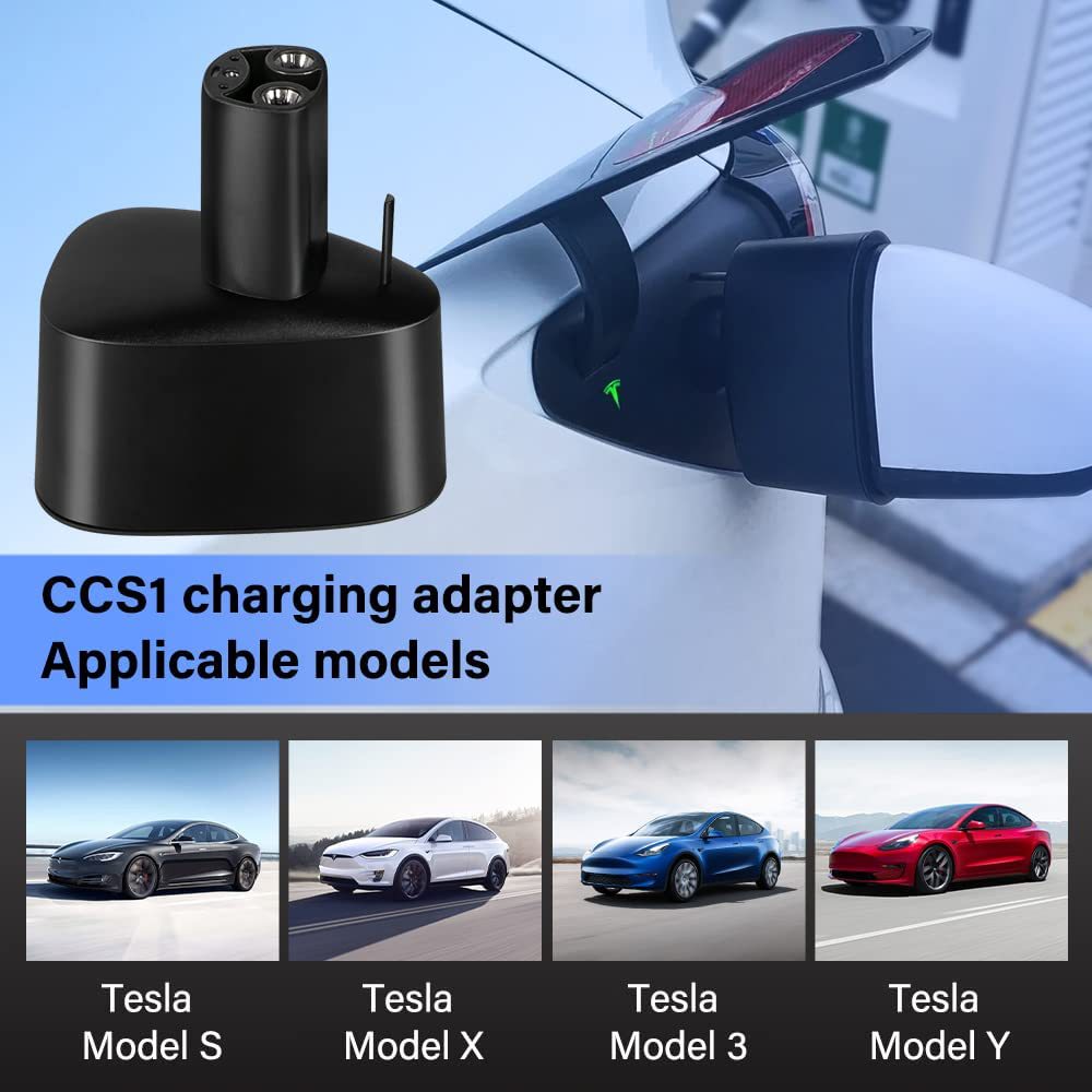 ev charger adapter for tesla to charge on CCS1 charger