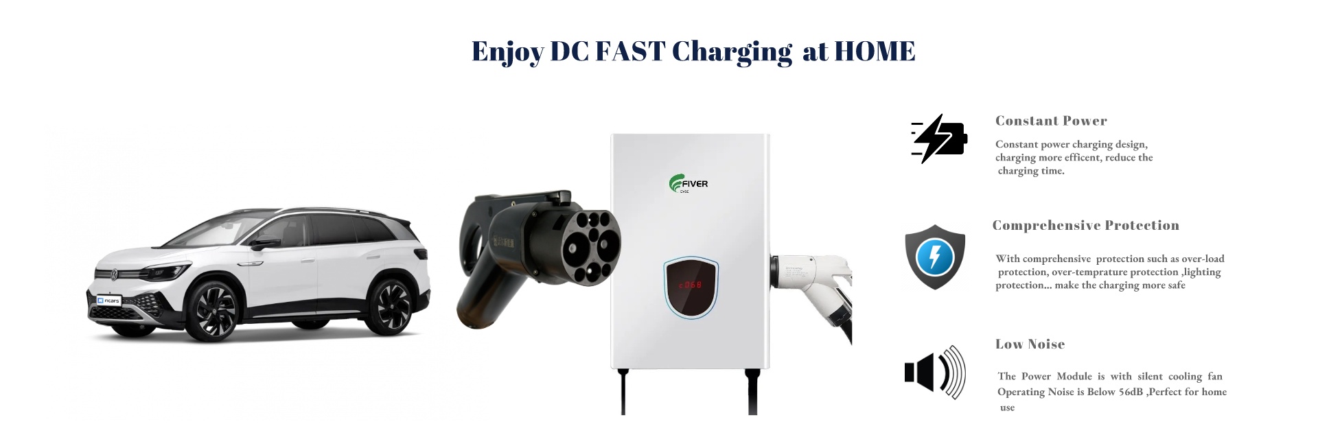 30KW DC EV Charger for VW ID6X ID6 CROZZ