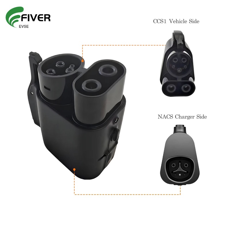 500A 250KW NACS to CCS1 Adapter
