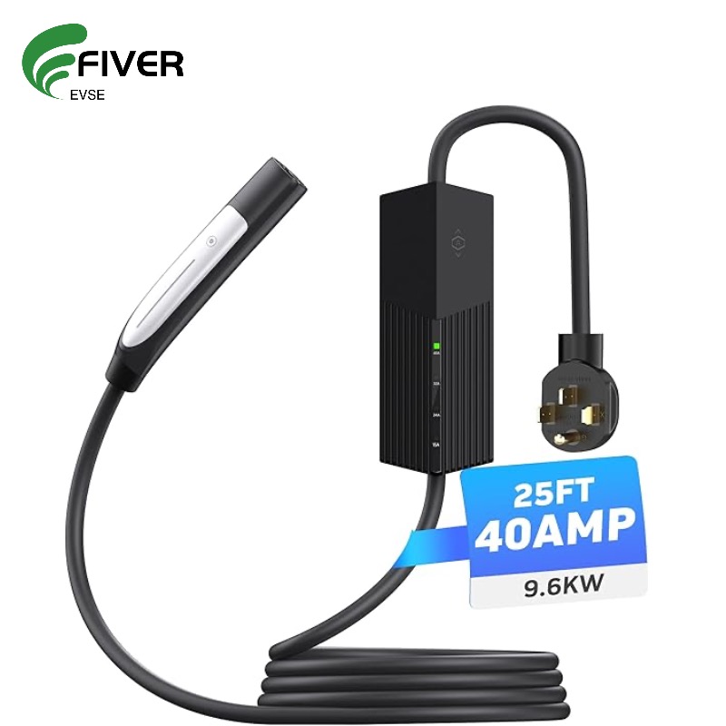 NACS Home Charger 240V 40A 9.6KW <a href=https://fiverevse.com/Level-2--Portable--EV--Chargers.html target='_blank'>Portable EV Charger</a> with J3400 NACS Connector NACS Home Charger 240V 40A 9.6KW <a href=https://fiverevse.com/Level-2--Portable--EV--Chargers.html target='_blank'>Portable EV Charger</a> with J3400 NACS Connector