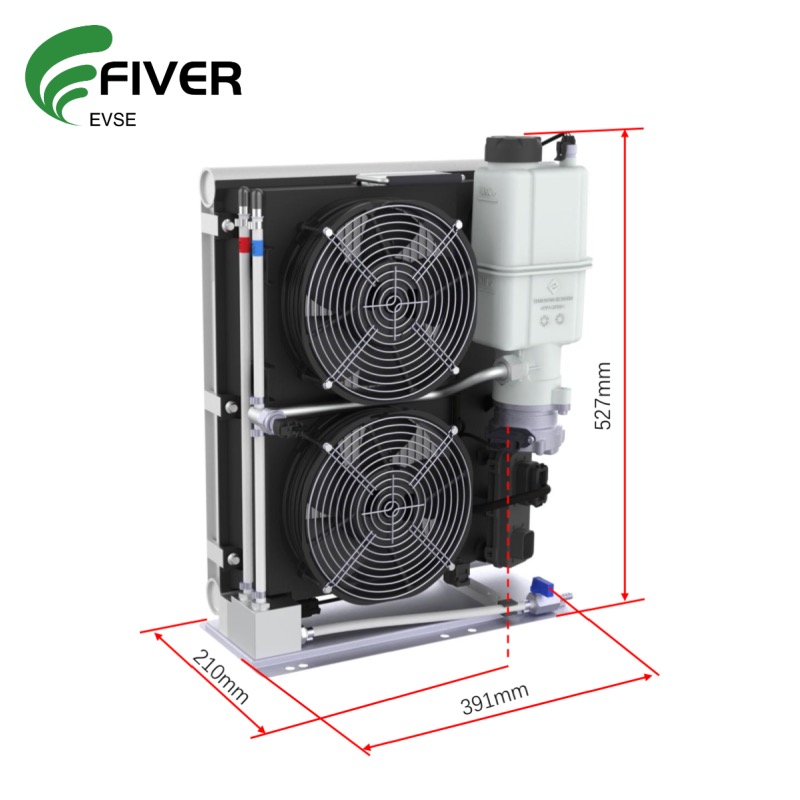 Fiver Liquid Cooling Unit: Advanced EV Charger TMS for Megawatt & Dual-Gun Fast Charging Fiver Liquid Cooling Unit: Advanced EV Charger TMS for Megawatt & Dual-Gun Fast Charging